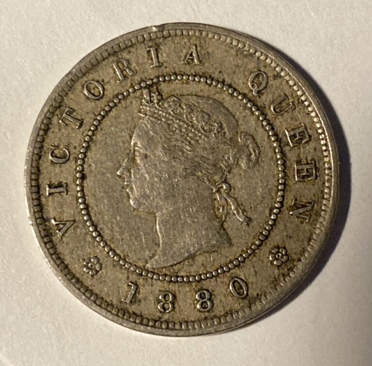 Read more about the article 1880 Jamaica 1 Farthing 1/4 Penny Queen Victoria Coat Of Arms