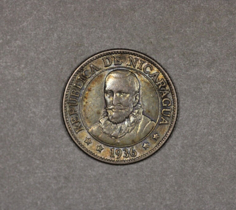 Read more about the article 1936 Nicaragua Silver 10 Centavos