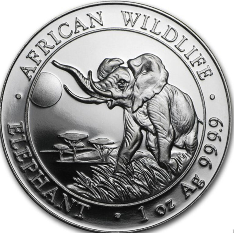 Read more about the article 2016 Somalia 1 oz Silver Elephant in Air-Tite Capsule