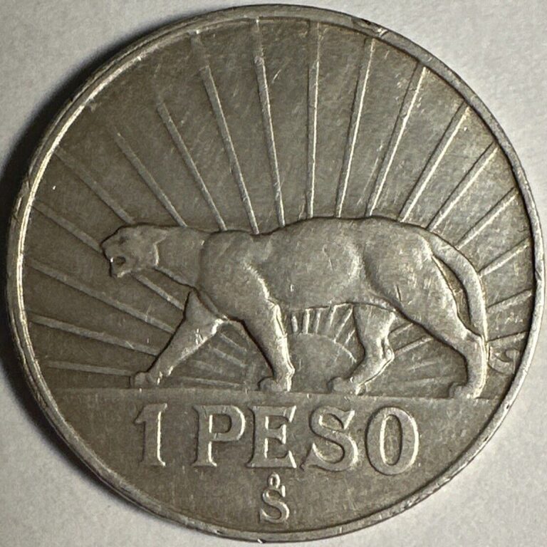 Read more about the article 1942 Uruguay 1 Peso Silver