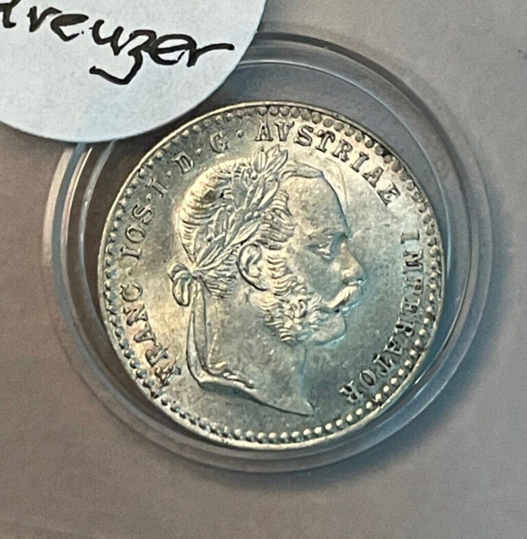 Read more about the article 1872 10 Kreuzer Austria Austrian World Silver Coin w/ Case!