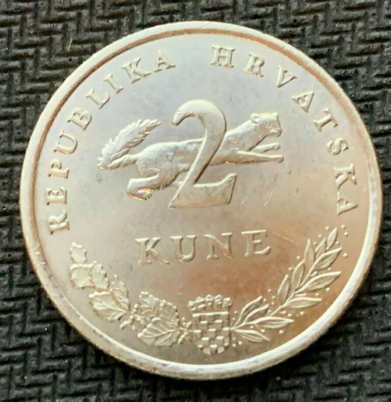 Read more about the article 2005 Croatia 2 Kune Coin BU UNC       #C849