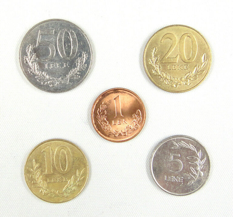 Read more about the article Albania Coins Set of 5 Pieces