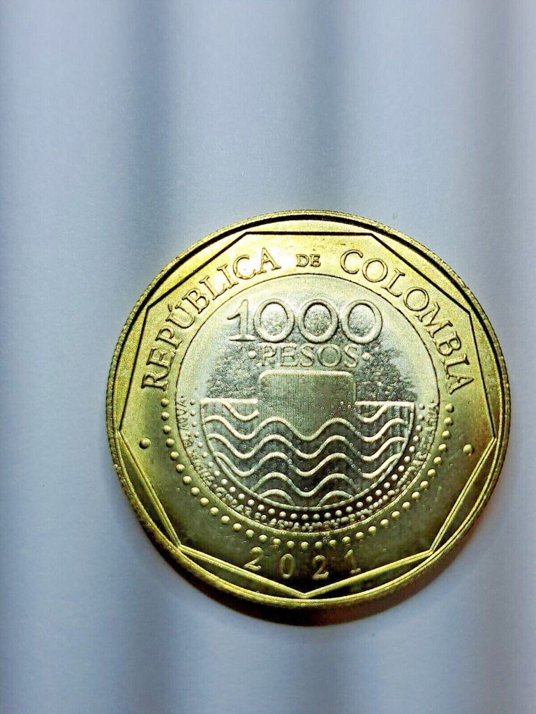 Read more about the article Colombia  2021  1000 Peso UNC. Brilliant Gem Coin