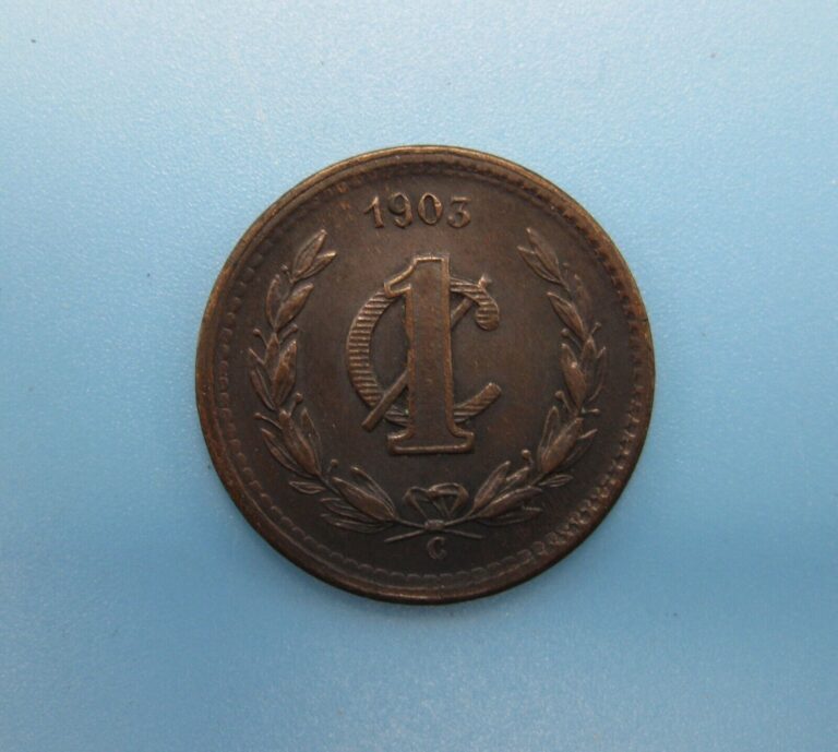 Read more about the article 1903 C Mexico 1 Centavo Key Date