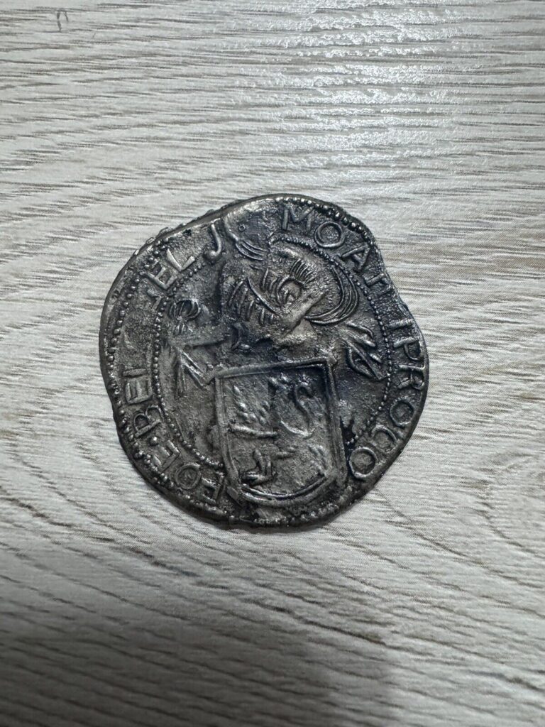 Read more about the article 1640 Netherlands Kampen Silver Daalder Lion Thaler Coin