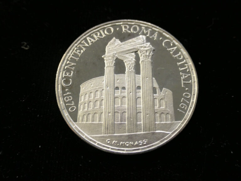 Read more about the article Equatorial Guinea 1970 Rome Coliseum 150 Pesetas Silver Coin Proof with Capsule