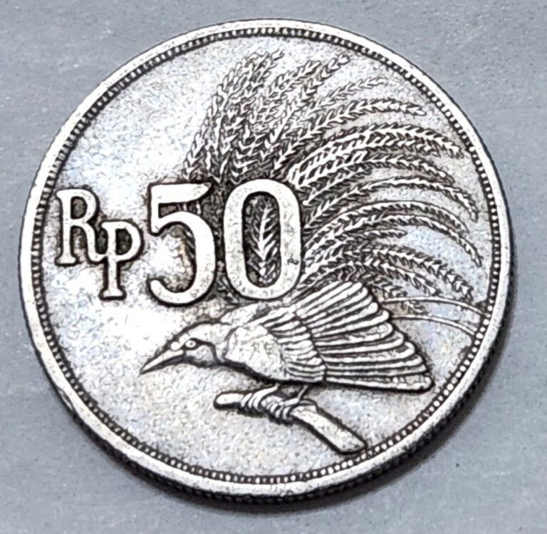 Read more about the article INDONESIA 🇮🇩 FIFTY (50) RUPIAH COIN 1971