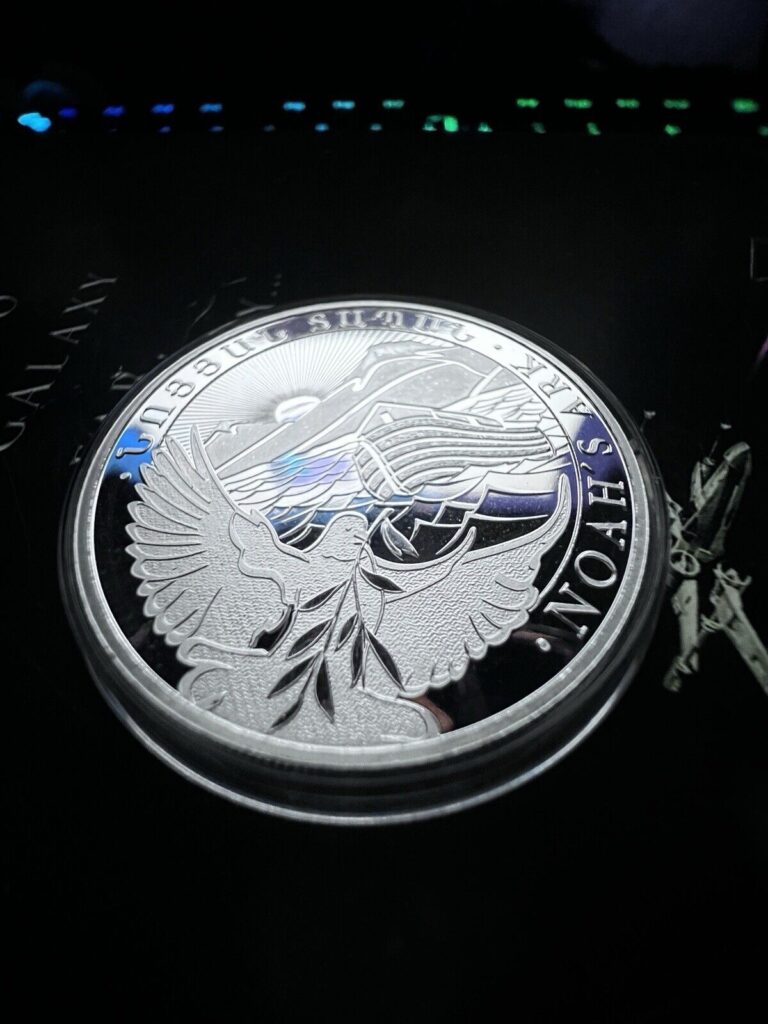 Read more about the article 2023 1 oz .999 Fine Silver Armenia 500 Drams Noah’s Ark Coin – BU