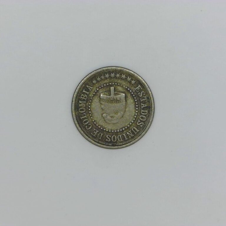 Read more about the article 1881 – 2 1/2 Centavos Colombia Coin- Liberty Cap – KM# 179 -NICE #H148