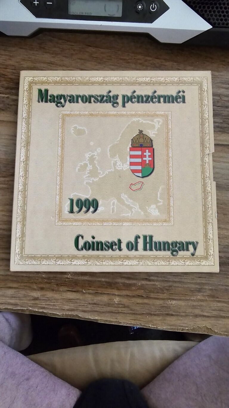 Read more about the article Hungary 75TH Anniversary 8 Piece Coin Set 1999 See Pics And Description