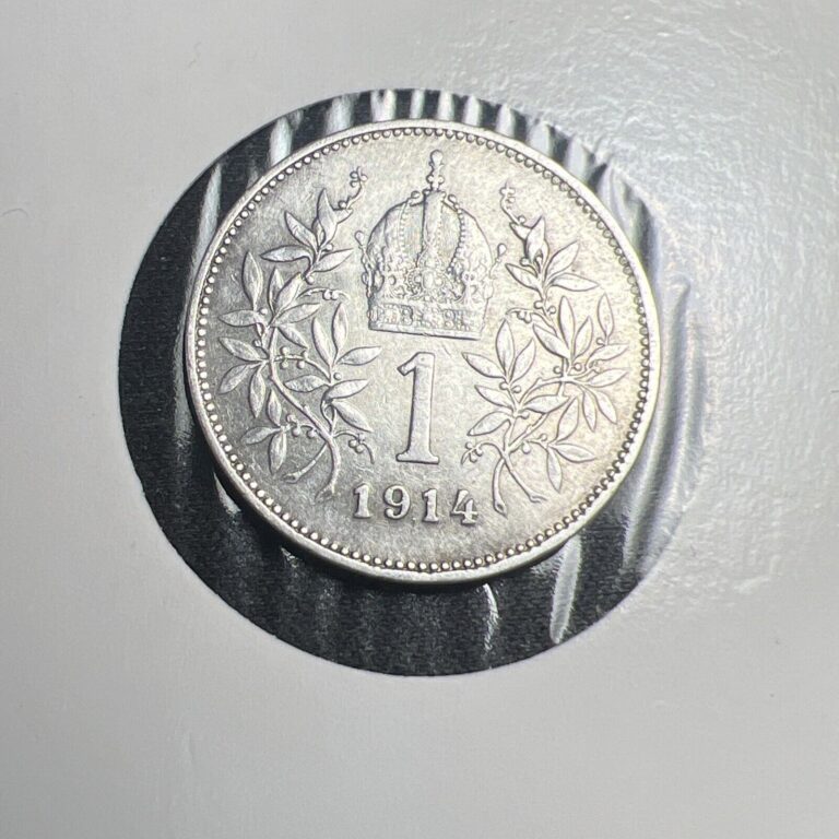 Read more about the article 1914 Austria 1 Corona Silver Coin X399