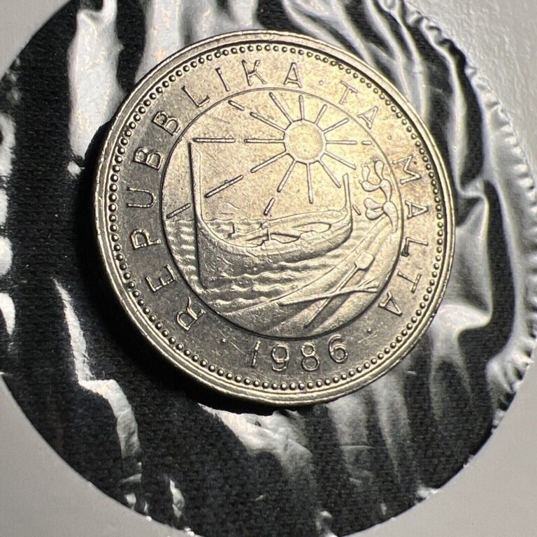 Read more about the article 1986 Malta 10 Cents Coin Z4580