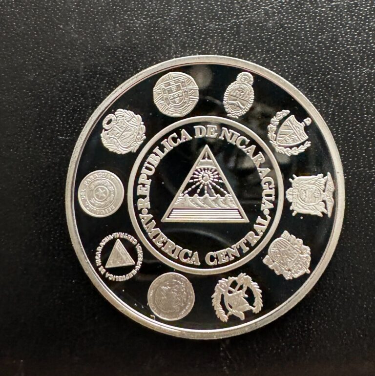 Read more about the article 2002 Nicaragua 10 Cordoba Silver Proof Coin