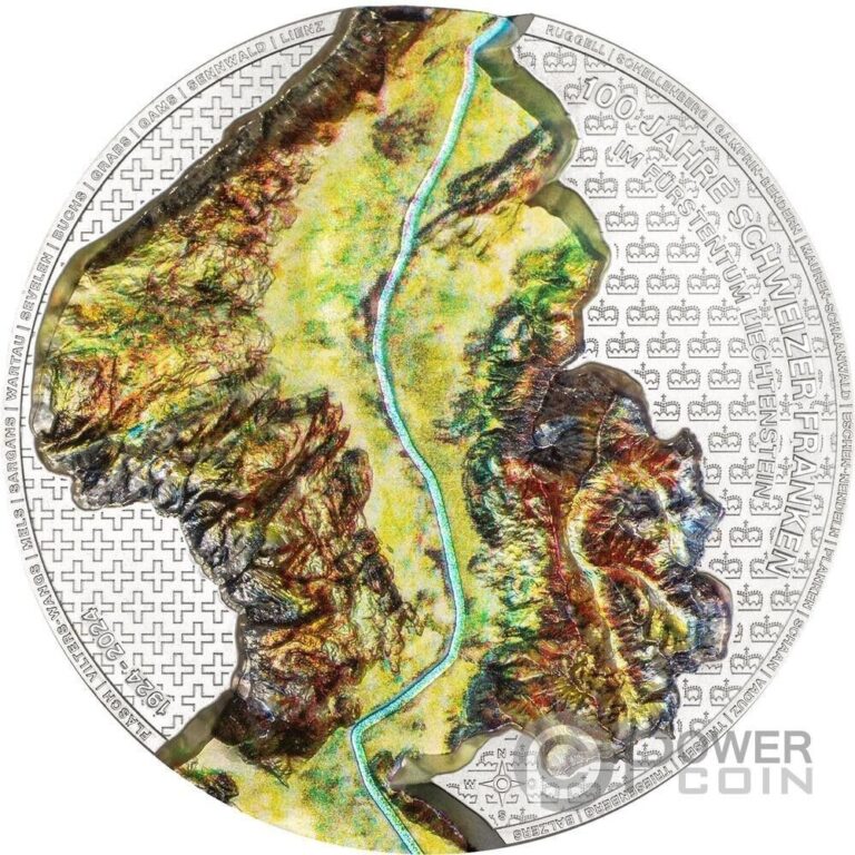 Read more about the article RHINE VALLEY 2 Oz Silver Coin 10 Francs Liechtenstein 2024