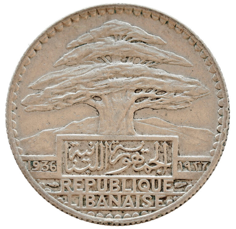 Read more about the article LEBANON 10 PIASTRES 1936 SILVER COIN