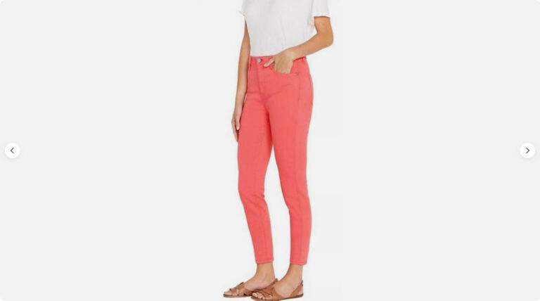 Read more about the article Buffalo David Bitton Women’s High Rise Stretch Ankle Skinny Jean (Coral  10) NWD