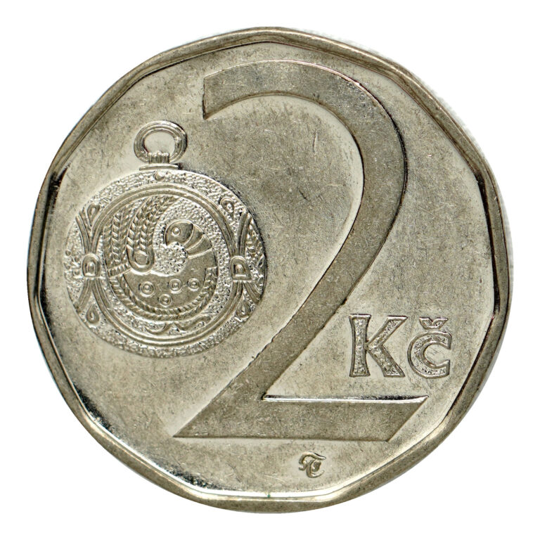 Read more about the article 2004♔b Czech Republic 2 Koruny Coin  km9 – Great Coin 🇨🇿