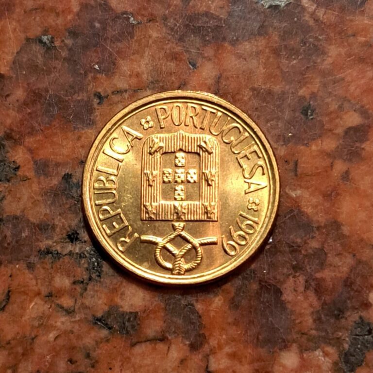 Read more about the article 1999 PORTUGAL 1 ESCUDO COIN – #B4586