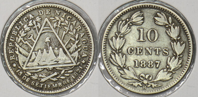 Read more about the article Nicaragua 1887 10 Centavos P290383 combine shipping