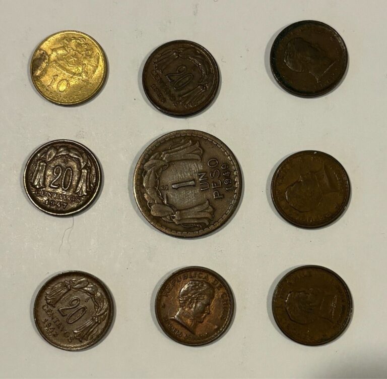 Read more about the article Chile 9 coin collection