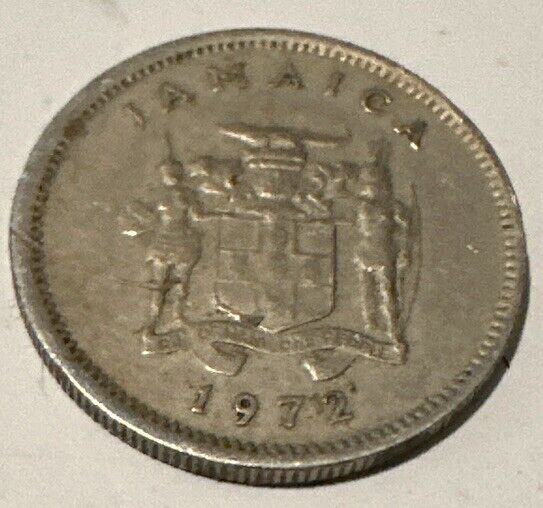 Read more about the article 1972 Jamaica Five Cents Coin Jamaican 5 Cent Coins Rare Money Collectible