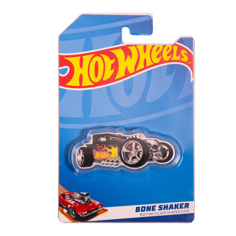 Read more about the article 2024 Solomon Islands Hot Wheels Bone Shaker 1 oz Silver Coin