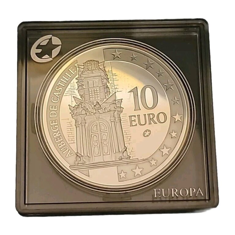 Read more about the article Malta 2008 – Auberge de Castille – 10 Euro – Silver Proof .925 – 28.26g Sterling