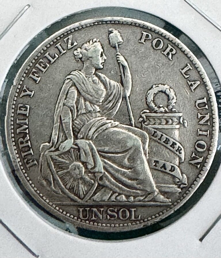 Read more about the article 1896 TF 1 Sol Peru Libertad | Silver | XF