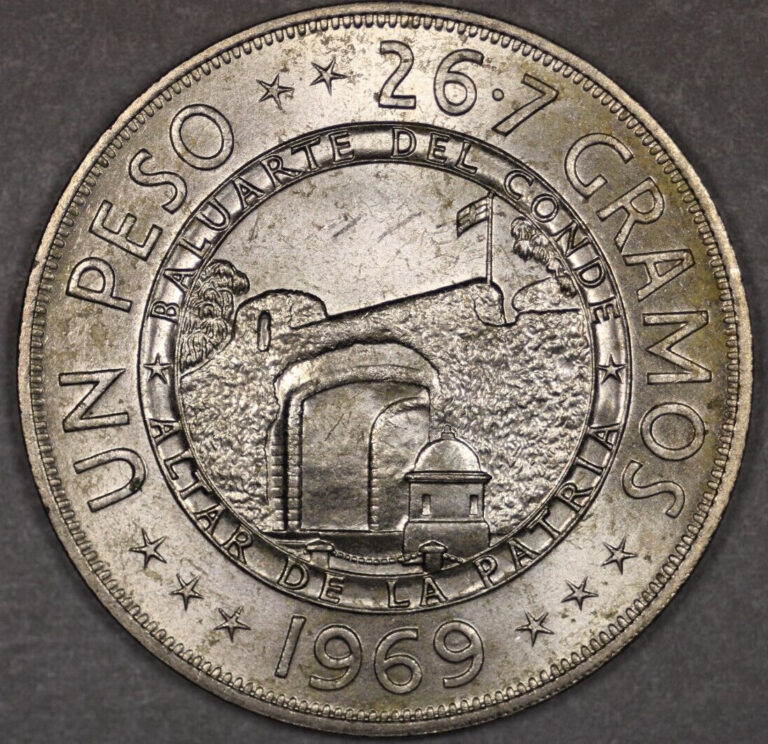 Read more about the article 1969 Dominican Republic Peso Commemorative Uncirculated