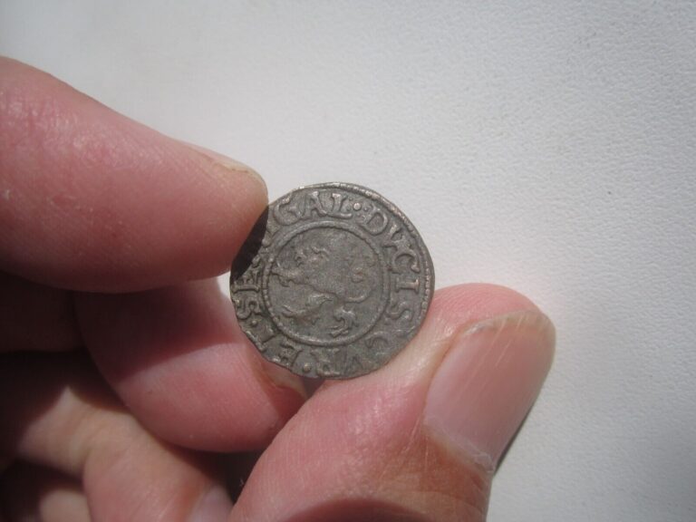 Read more about the article 1576 COURLAND POLAND LATVIA 1 SCHILLING