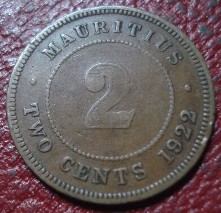 Read more about the article 1922 MAURITIUS 2 CENTS WITH VG DETAIL