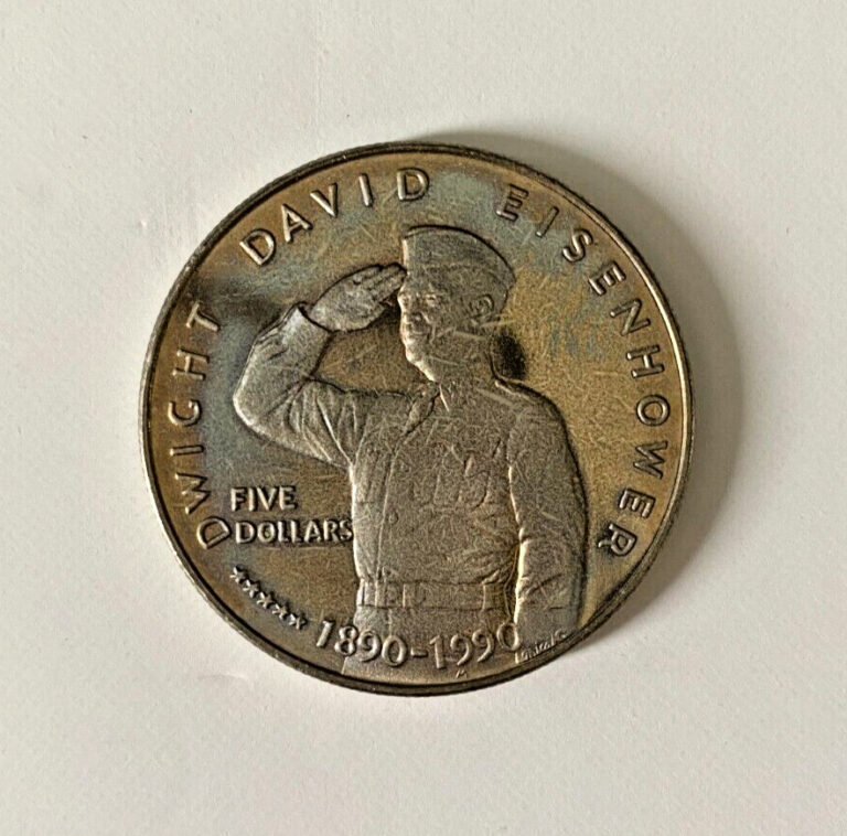 Read more about the article Marshall Islands The Dwight D. Eisenhower $5 Commemorative Coin 1990