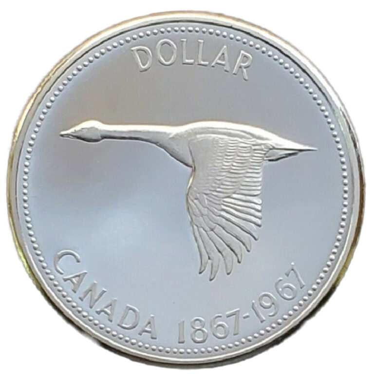 Read more about the article Canada 1967 Centennial Goose Proof Like Silver Dollar!!