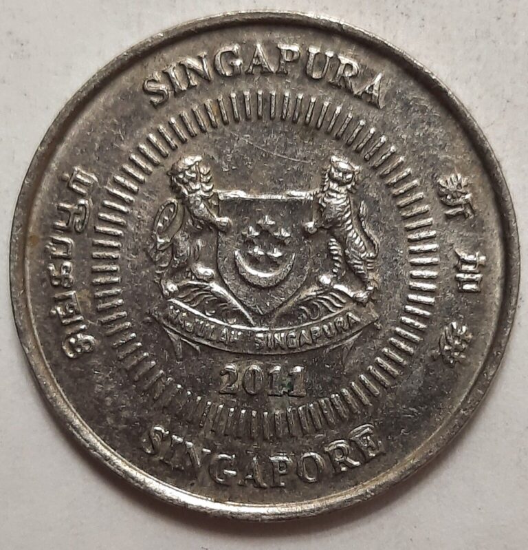 Read more about the article ONE CENT COINS: 2011 Singapore 10 Cents Coin