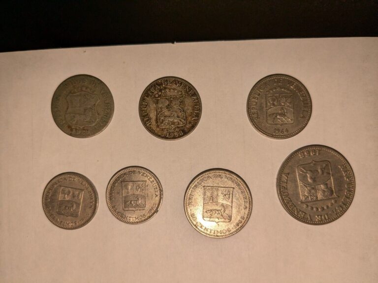 Read more about the article Set of seven  Venezulian Coins
