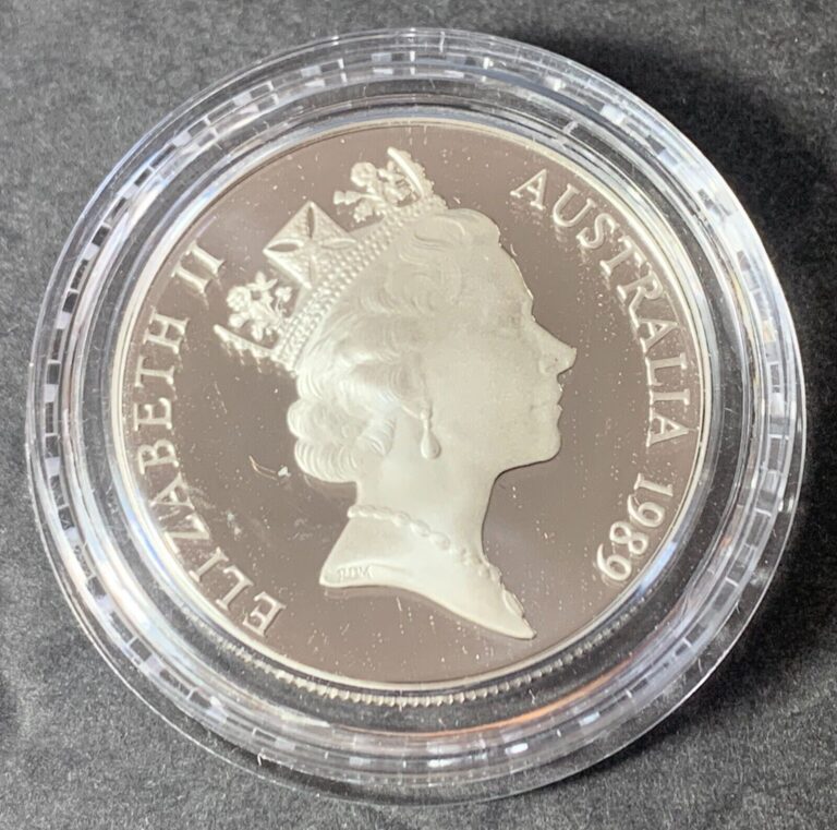 Read more about the article SILVER – WORLD Coin – 1989 Australia Queensland 10 Dollars –  SM273