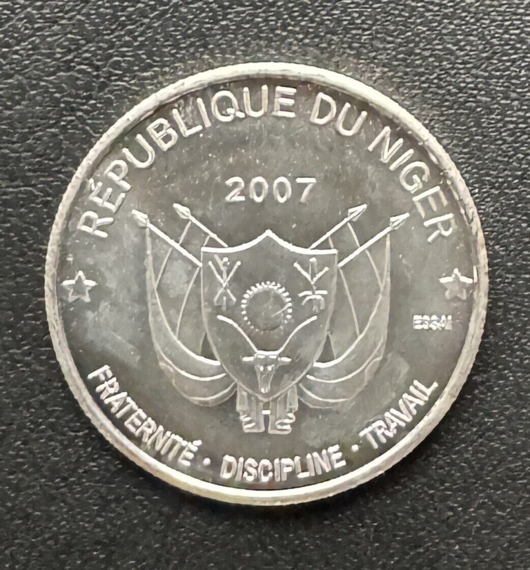 Read more about the article 2007 Niger 2500 Francs John Brown Silver Coin