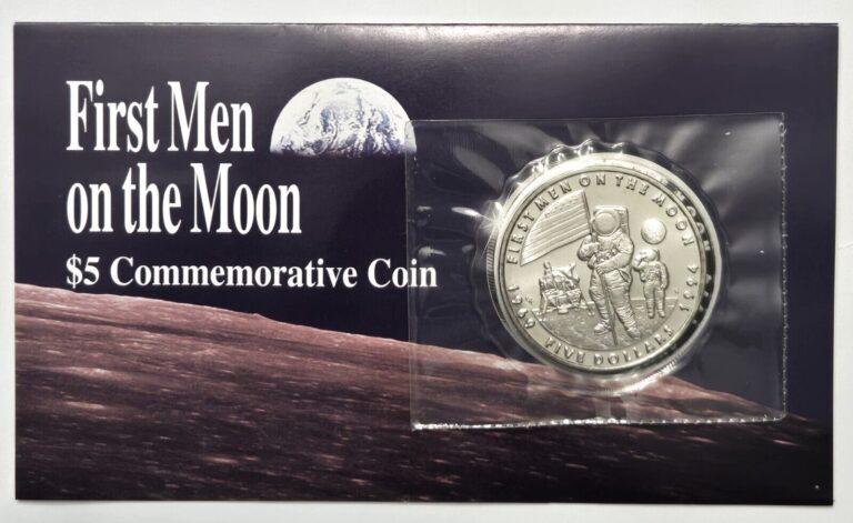 Read more about the article 1994 Marshall Islands First Men On The Moon $5 Commemorative Coin – Sealed