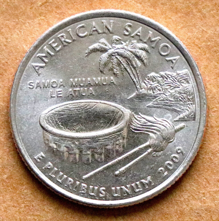 Read more about the article 2009 D American Samoa U S Territories Quarter