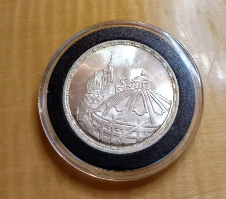 Read more about the article ..999 Silver 1oz Egypt 5 pounds Restoration of Parliament Building Architecture