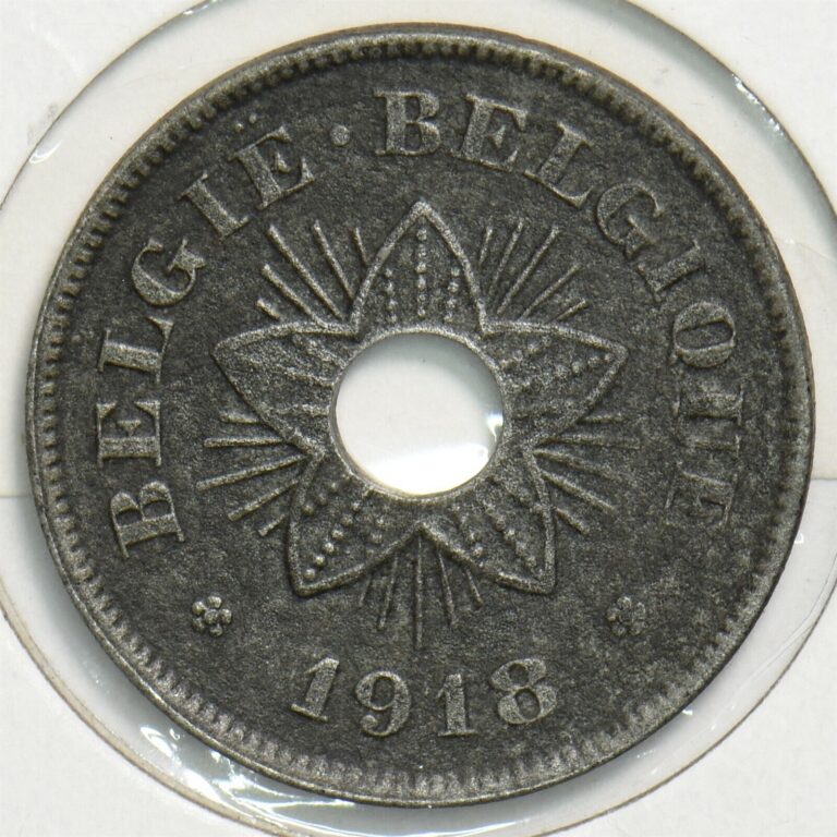 Read more about the article Belgium 1918 50 Centimes 298541 combine shipping
