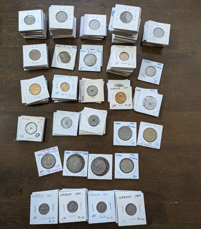 Read more about the article Greece Lot of 200 Coins