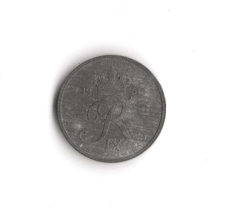 Read more about the article 1956 Denmark – 1 Ore – 189 – Zinc – 1.6g