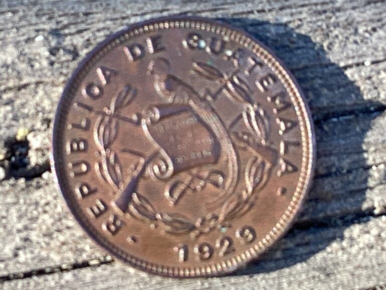Read more about the article 1929 Guatemala 1 Centavo Coin Very Rare Coin KLM # 237 Free Shipping