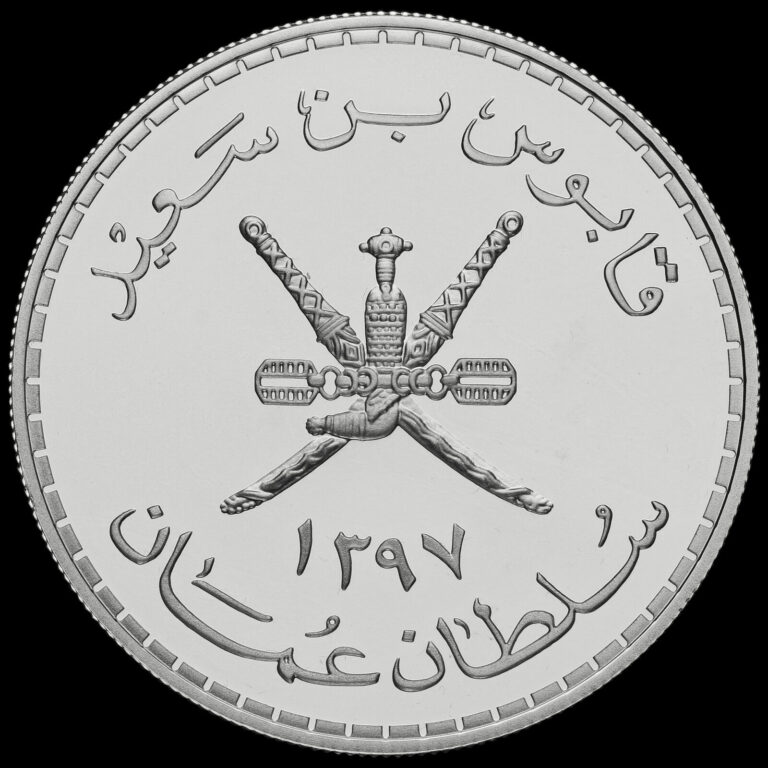 Read more about the article Oman 1976 5 Rials Commemorative Sterling Silver Proof Coin