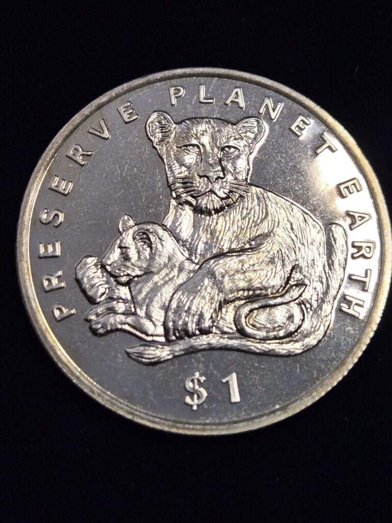 Read more about the article 1995 Eritrea $1 African Lions(Rare) Commemorative Coin