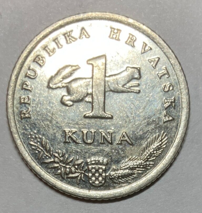 Read more about the article Croatian Money  2017 Croatia 1 Kuna Coin