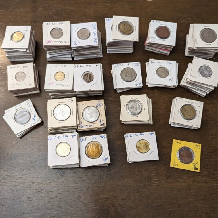 Read more about the article Chile Lot of 247 Coins