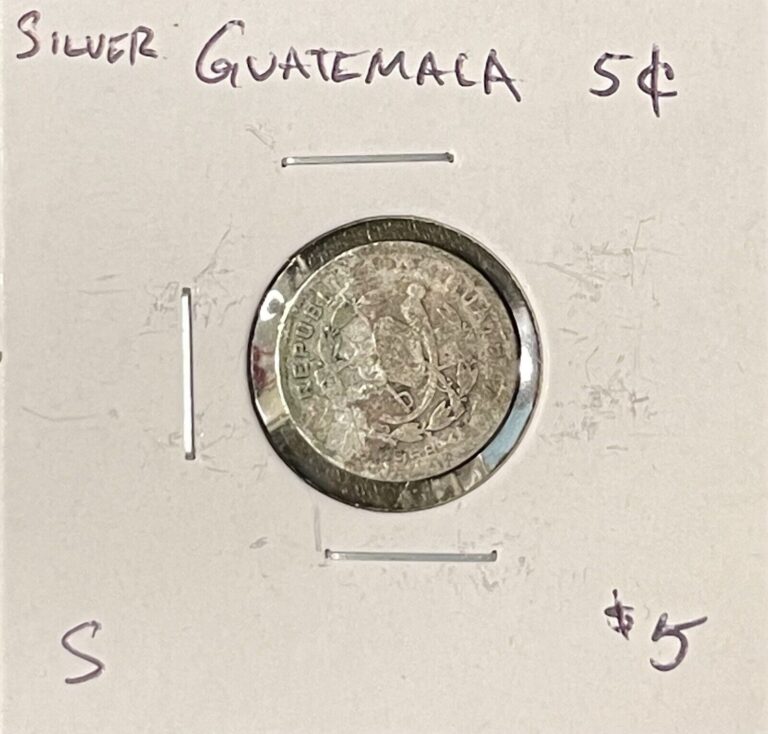 Read more about the article Guatemala Silver 5 Centavos De Quetzal